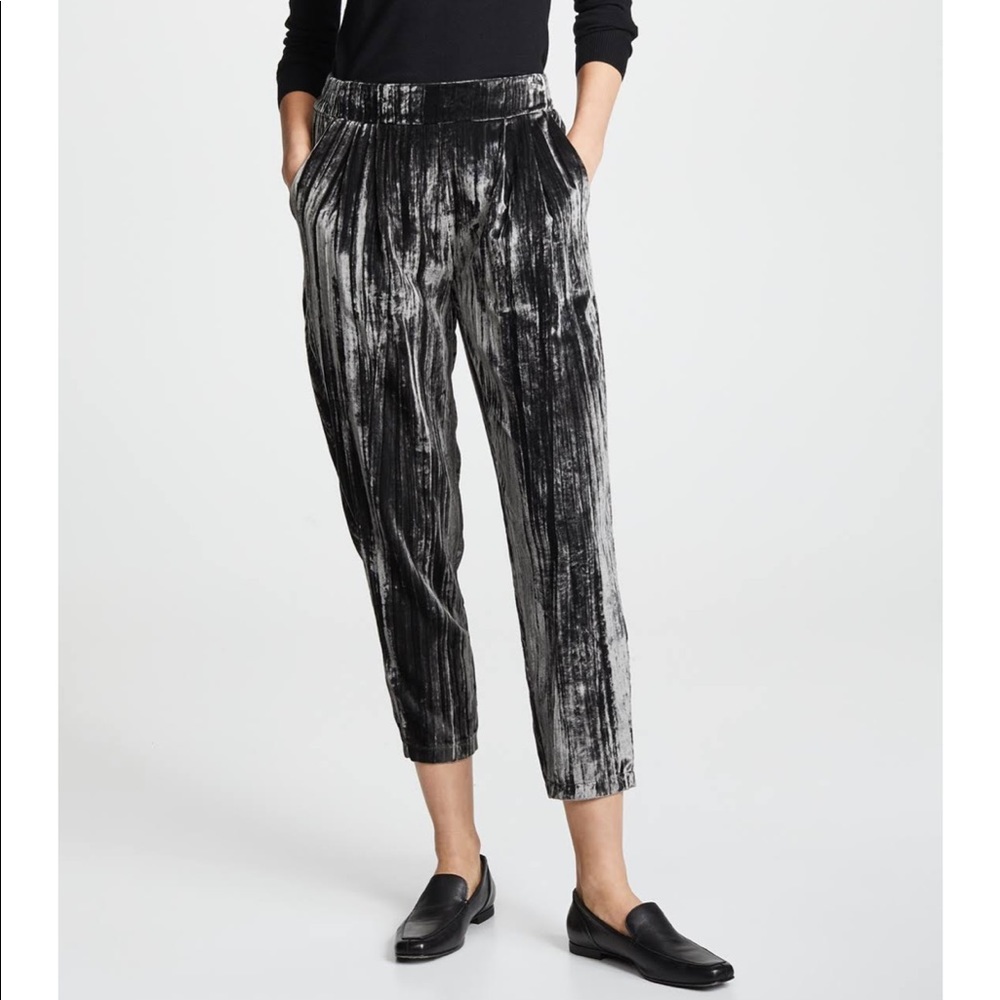 Splendid moonstone velvet pants